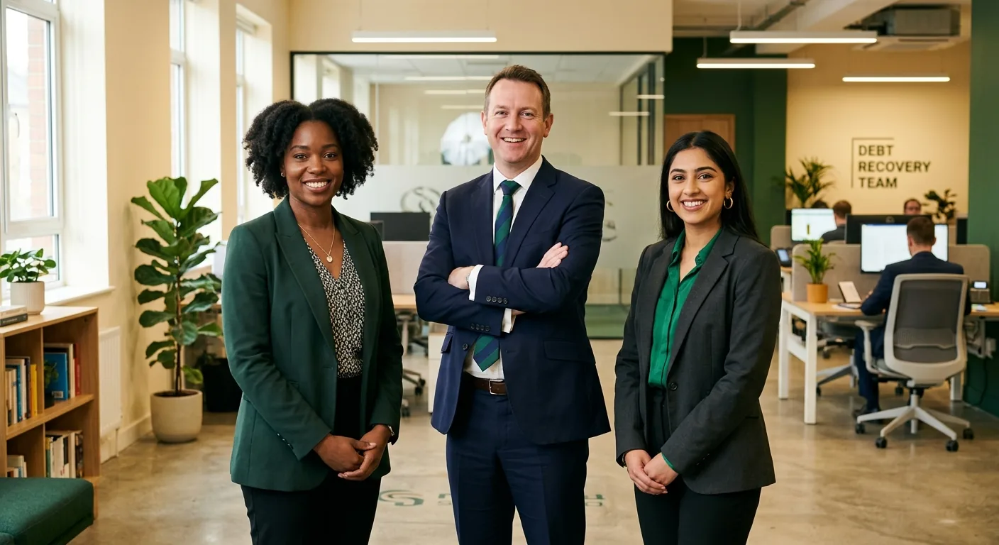 The professional debt recovery team at Debt Recovery UK